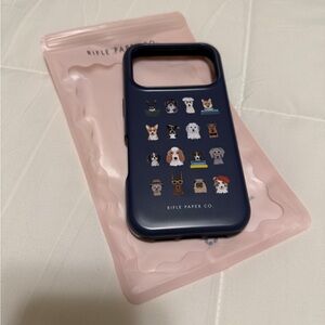 Rifle Paper Co. iPhone 17Pro Case Playful Dog